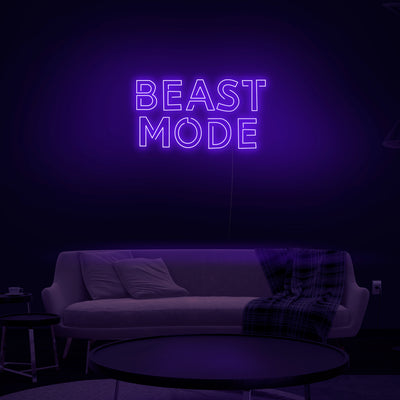 'Beast Mode' Neon Sign - Nuwave Neon