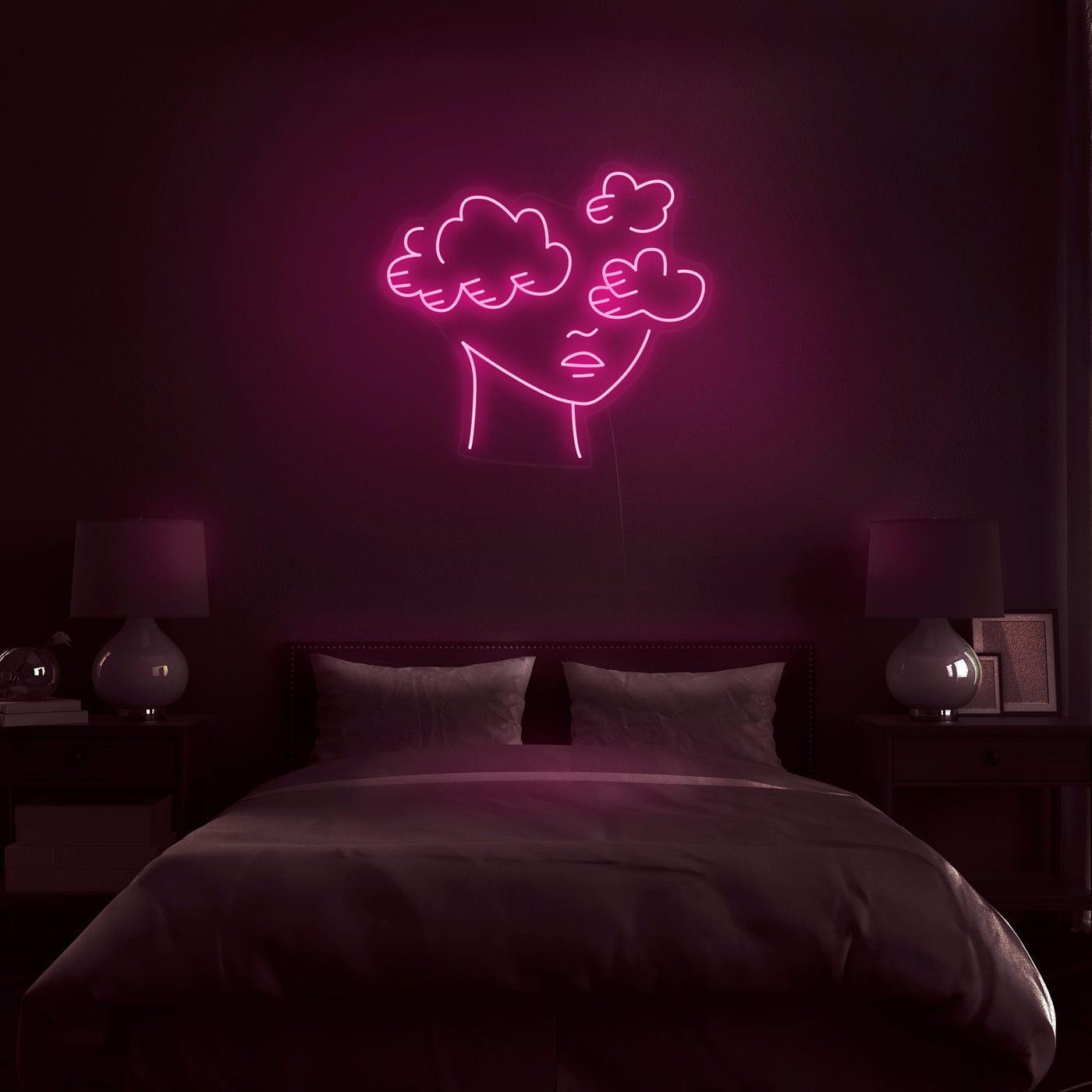 'Head In The Clouds' Neon Sign - Nuwave Neon