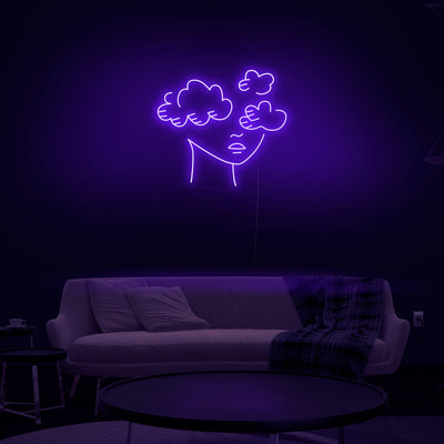 'Head In The Clouds' Neon Sign - Nuwave Neon