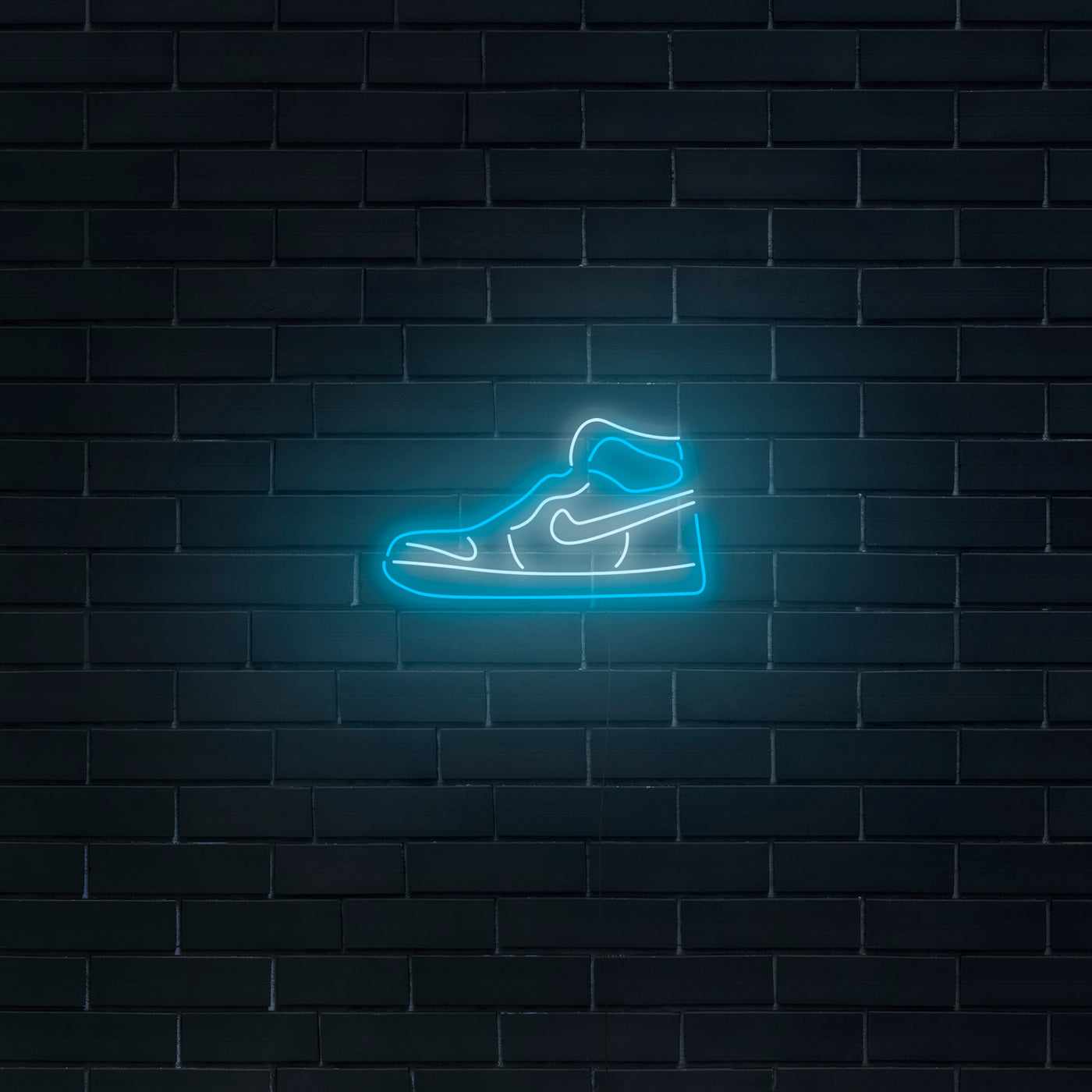 Retro Hightop Shoe' Neon Sign Air Force 1s Jordans – Nuwave Neon