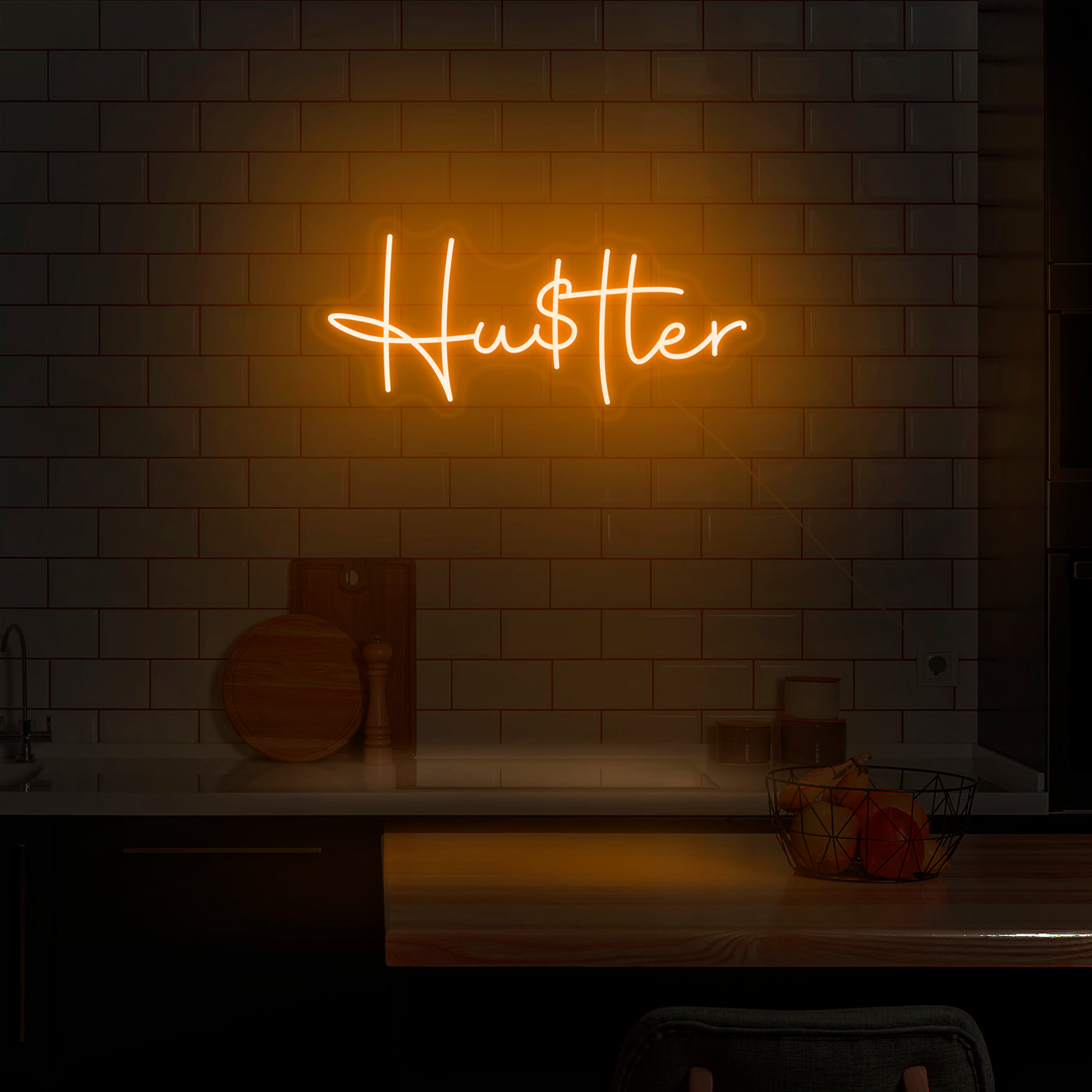 'Hu$tler' Neon Sign - Nuwave Neon