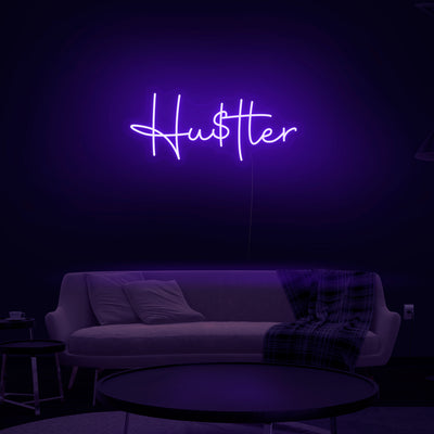 'Hu$tler' Neon Sign - Nuwave Neon