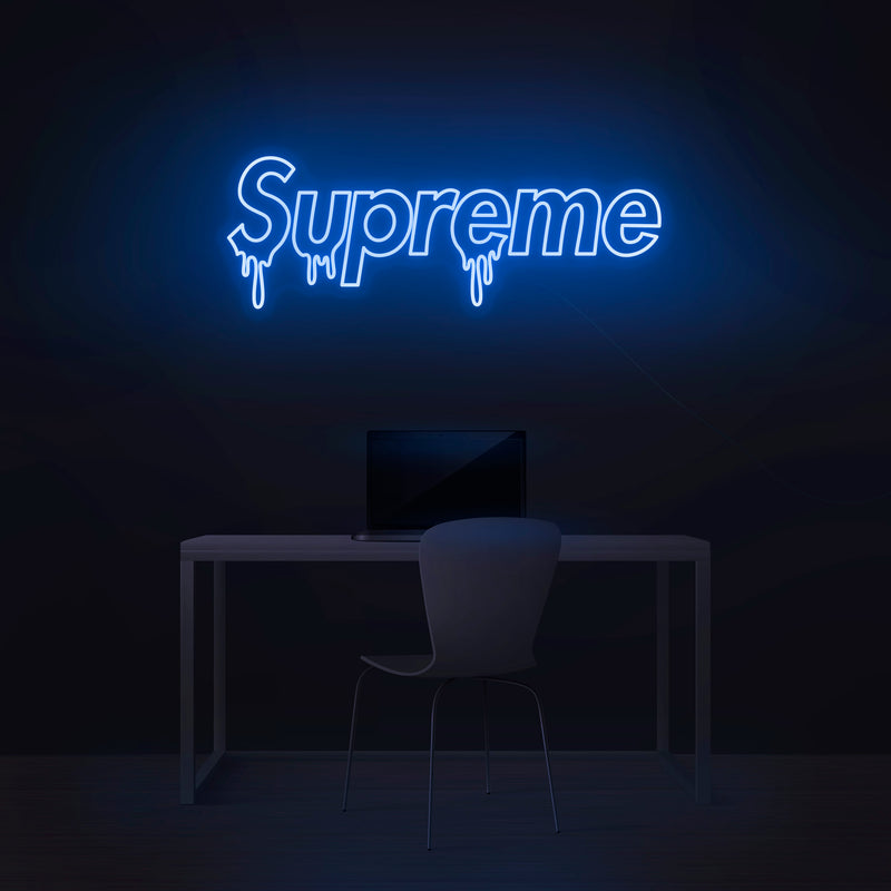 'Supreme Drip' Neon Sign - Nuwave Neon