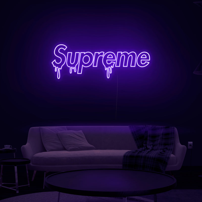 'Supreme Drip' Neon Sign - Nuwave Neon