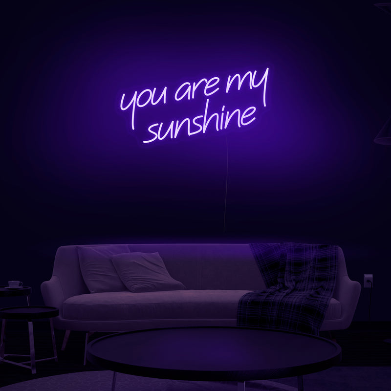 'You Are My Sunshine' Neon Sign - Nuwave Neon