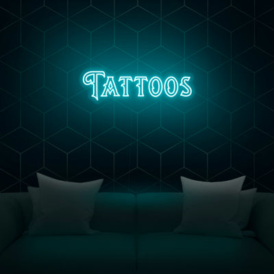 'Tattoos' Neon Sign - Nuwave Neon