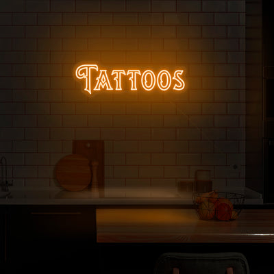 'Tattoos' Neon Sign - Nuwave Neon