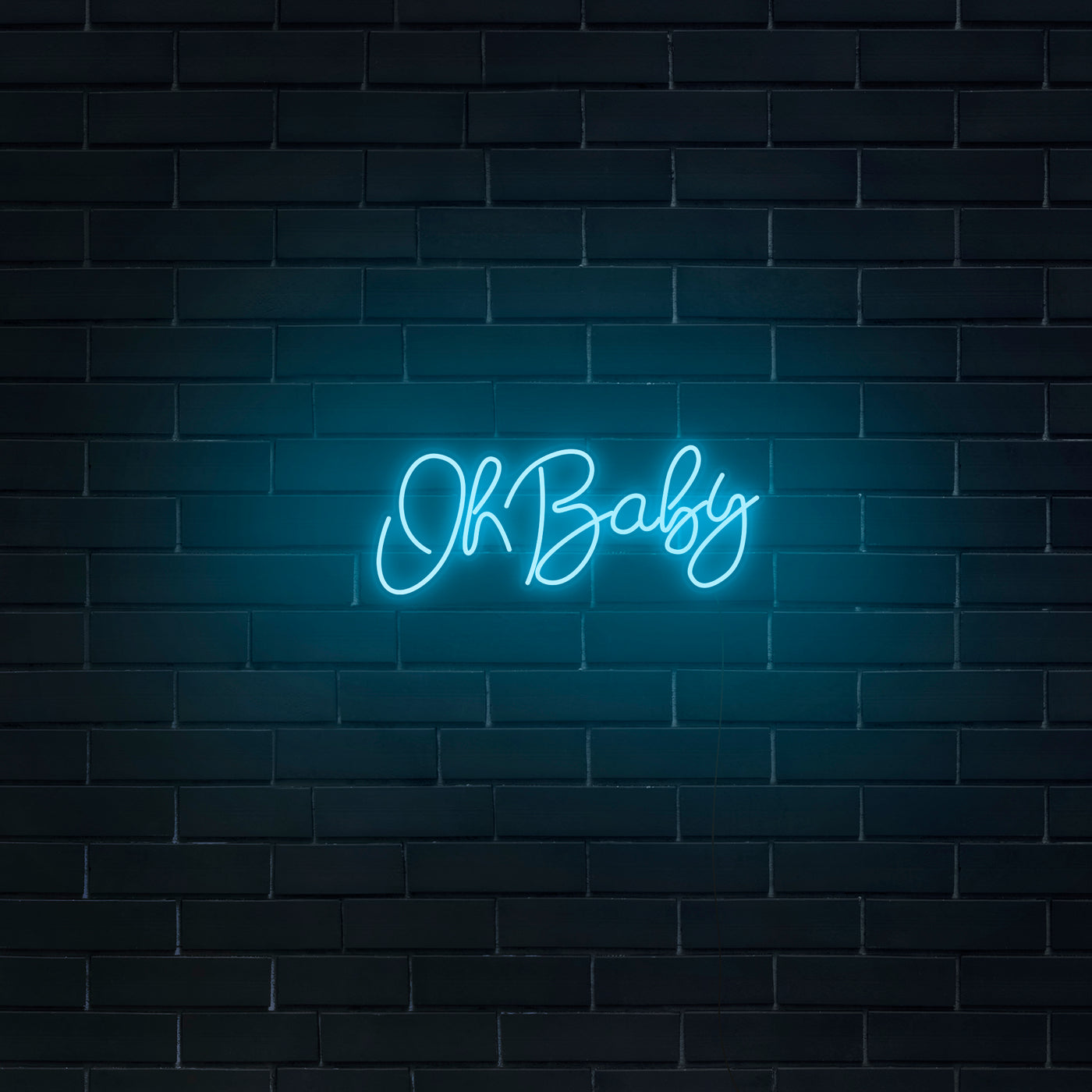 'Oh Baby' Neon Sign - Nuwave Neon