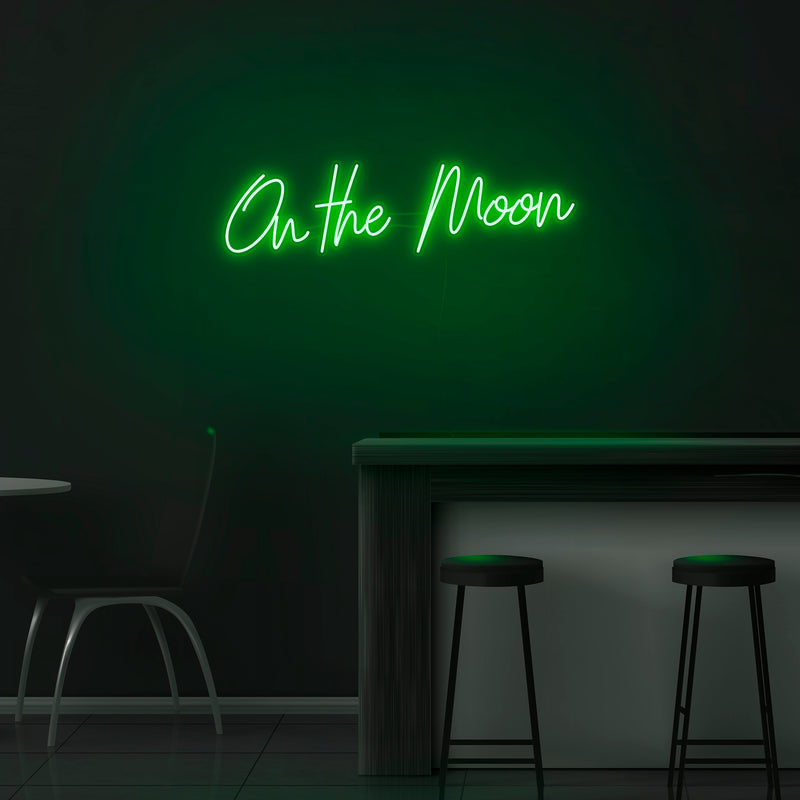 'On The Moon' Neon Sign - Nuwave Neon