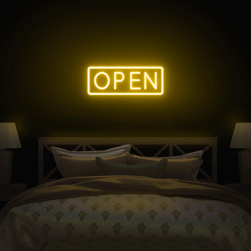 'Open' Neon Sign - Nuwave Neon