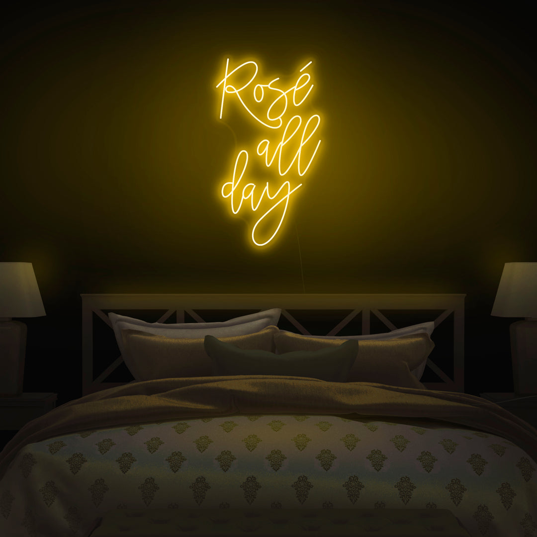 Rose All Day' Neon Sign – Nuwave Neon