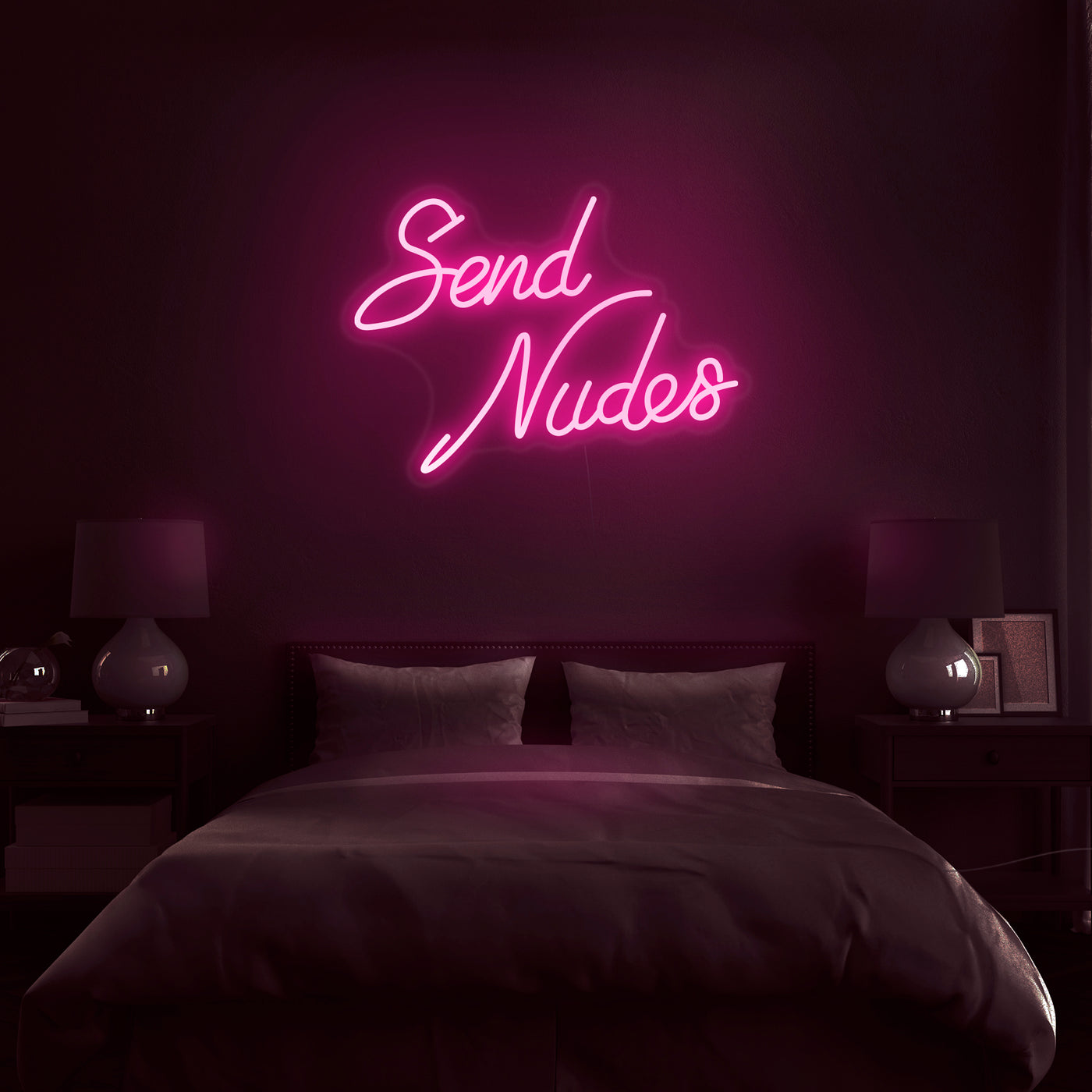 'Send Nudes' V2 Neon Sign - Nuwave Neon