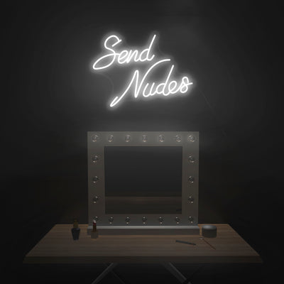 'Send Nudes' V2 Neon Sign - Nuwave Neon