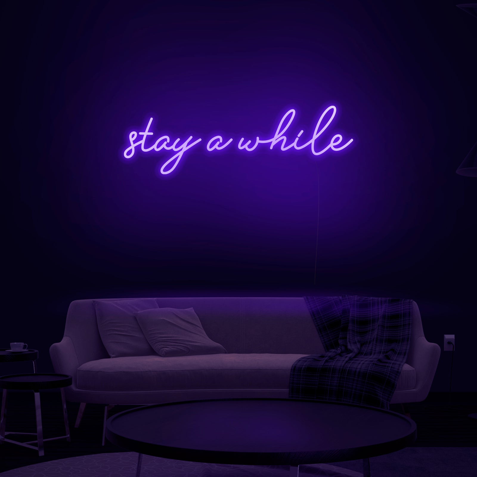 'Stay A While' Neon Sign | Nuwave Neon