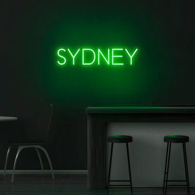 'Sydney' Neon Sign - Nuwave Neon