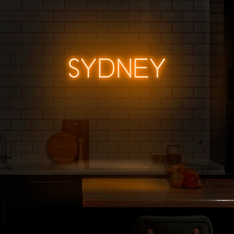'Sydney' Neon Sign - Nuwave Neon