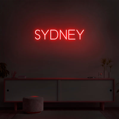 'Sydney' Neon Sign - Nuwave Neon