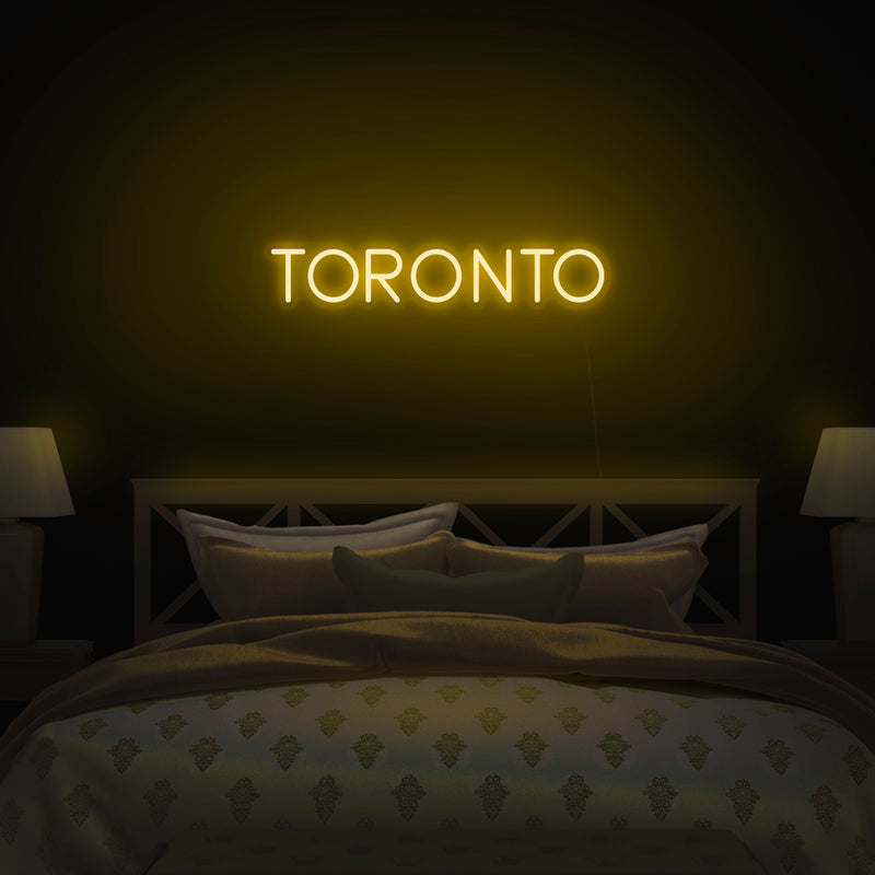 'Toronto' Neon Sign - Nuwave Neon