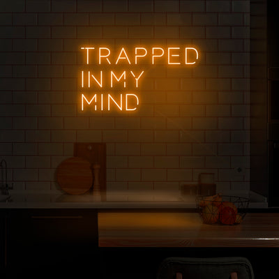 'Trapped In My Mind' Neon Sign - Nuwave Neon