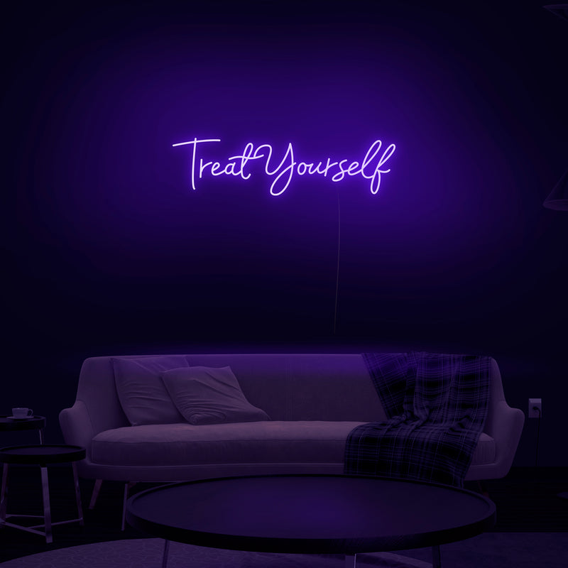 'Treat Yourself' V2 Neon Sign - Nuwave Neon