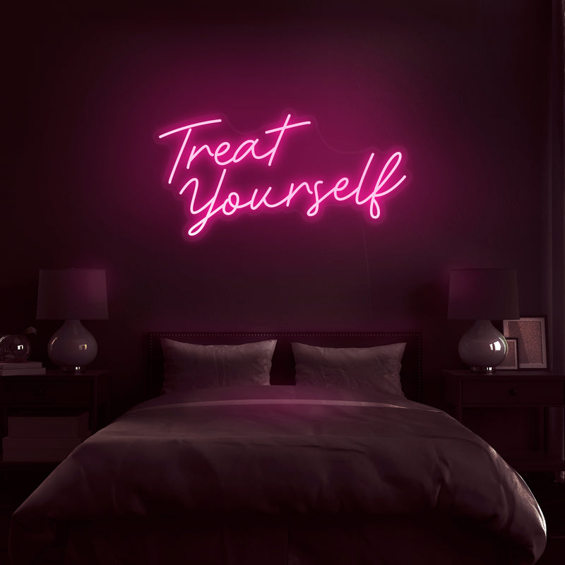 'Treat Yourself' Neon Sign - Nuwave Neon