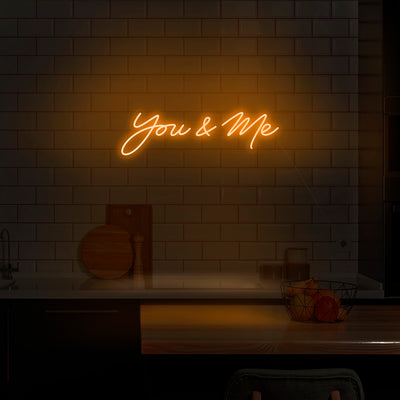 'You & Me' Neon Sign - Nuwave Neon