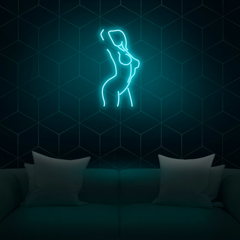 'Female Pose' Neon Sign - Nuwave Neon