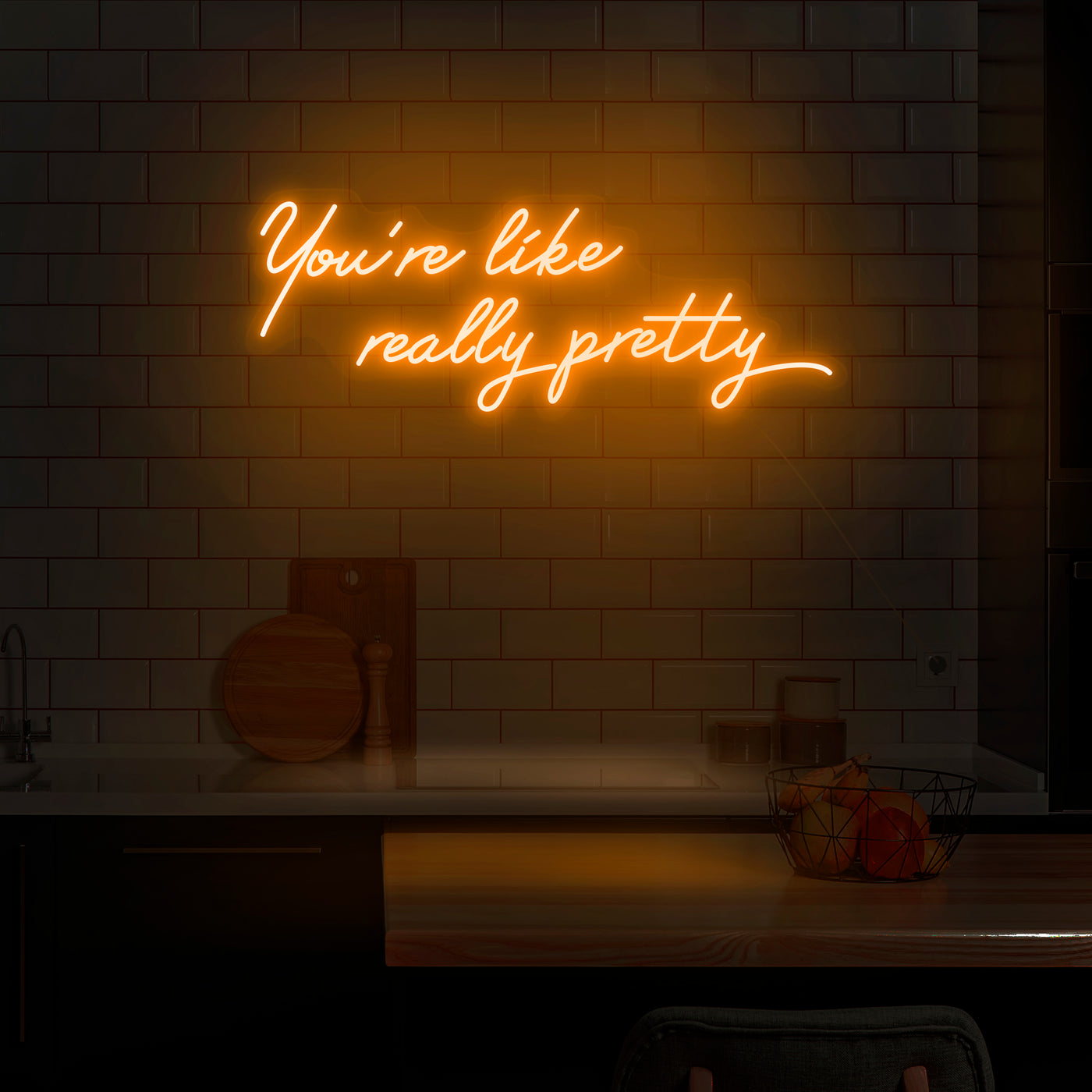 'You're Like Really Pretty' Neon Sign - Nuwave Neon